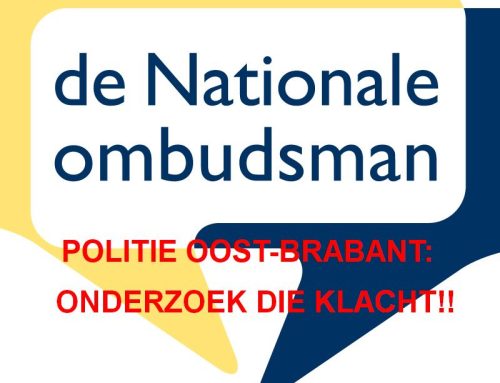 KLACHT VAN KIEVITS BIJ NATIONALE OMBUDSMAN ERKEND EN GEHONOREERD!