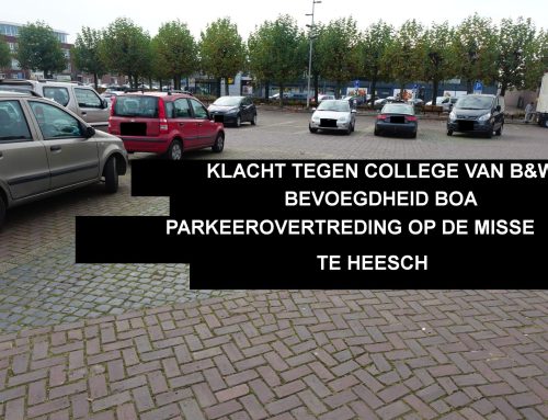 Klacht tegen college van B&W Bernheze: weigeren informatie te verstrekken over boa