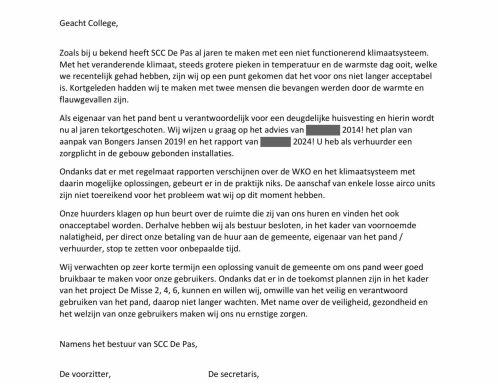 NOGMAALS, TONNEN VERSLINDEND, MAAR FALEND KLIMAATSYSTEEM SCC DE PAS TE HEESCH…