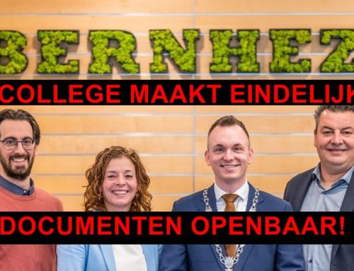 College van B&W Bernheze maakt eindelijk documenten openbaar!