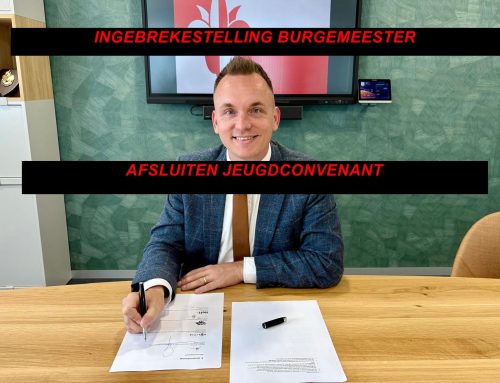 Ingebrekestelling burgemeester van Bernheze inzake afsluiten ‘Jeugdconvenant’.