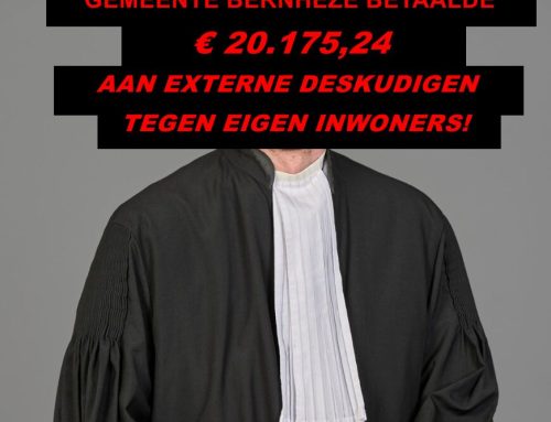 College van B&W Bernheze betaalde € 20.175,24 aan externe deskundigen tegen eigen inwoners.