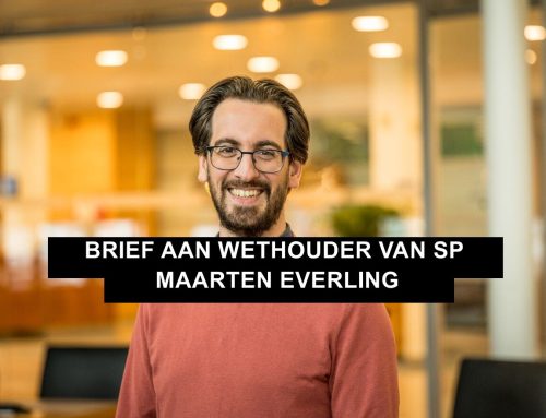 Brief aan wethouder Maarten Everling van de SP-Bernheze